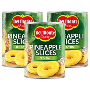 Del Monte Pineapple Slice In Syrup 567G X3