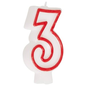 Party Candle Number 3