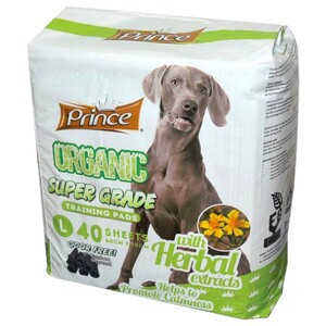 Prince Train Pads Herbal Supergrade 60Cm X 90Cm 40 Pads