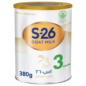 S-26 Growing Up Goat Milk Stage 3 380G