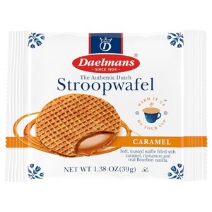Dutch Delight Waffles Caramel Singles 39G