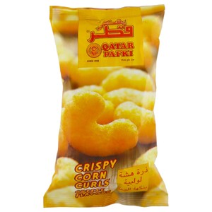 Qatar Pafki Crispy Corn Curls Cheese 25G