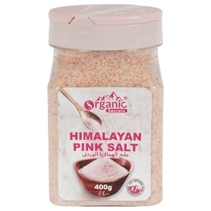 Organic Secrets Himalayan Pink Salt 400G