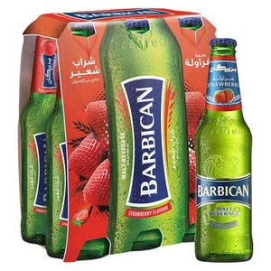Barbican Non-Alcoholic Malt Beverage Strawberry 325Ml X6