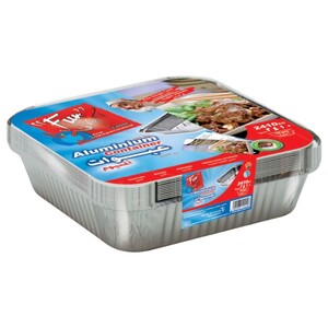 Fun Al Bayader Aluminum Container 10 Pieces