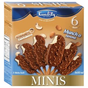 Kwality Muncho Crunch Multipack 6 Pieces 50Ml