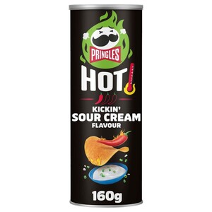 Pringles Potato Chips Hot Kickin Sour Cream 160G
