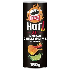 Pringles Potato Chips Hot Mexican Chili & Lime 160G