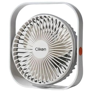 Clikon 6 Inch Rechargeable Fan 1200 Mah Multicolor