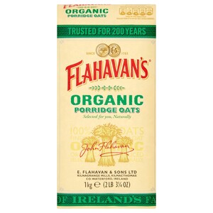 Flahavan's Porridge Oat Organic 1Kg