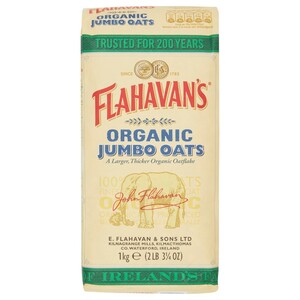Flahavan's Jumbo Porridge Oat Organic 1Kg