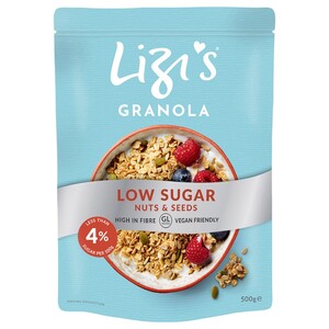 Lizi's Granola Low Sugar Nuts & Seeds 500G
