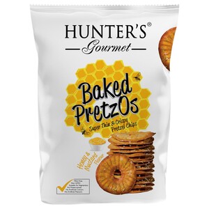 Hunter's Gourmet Baked Pretzos Honey And Mustard 160G
