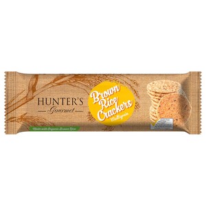 Hunter's Gourmet Brown Rice Crackers Multigrain 100G