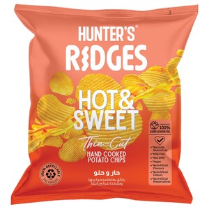 Hunter's Ridges Potato Chips Hot & Sweet 40G