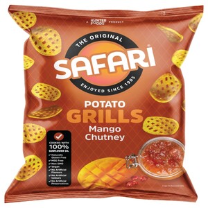 Safari Potato Grills Chips Mango Chutney 60G