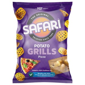 Safari Potato Grills Pizza Chips 60G