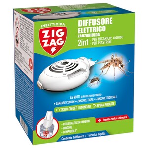 Zig Zag Electric Dispencer + Liquid Refill 30Ml