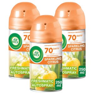 Airwick Freshmatic Citrus Refill 250Ml 2 + 1 Free