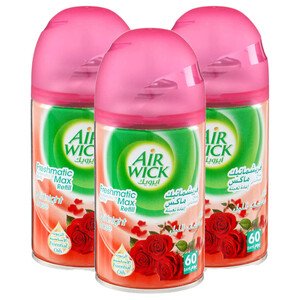 Airwick Freshmatic Refill Midnight Rose 250Ml X3