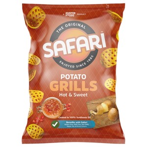 Safari Potato Grills Hot & Sweet 15G