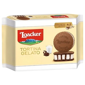 Loacker Sandwich Ice Cream Tortina 264G