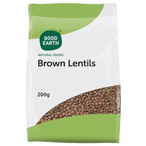 Good Earth Brown Lentils 200G