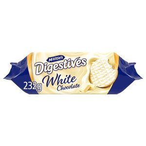 Mcvities Digestive White Chocolate 232G