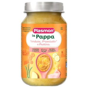 Plasmon Vegetable Pan With Ham And Pasta 200G