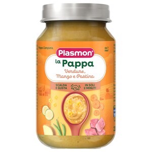 Plasmon Vegetable Pan With Beef And Pasta 200G