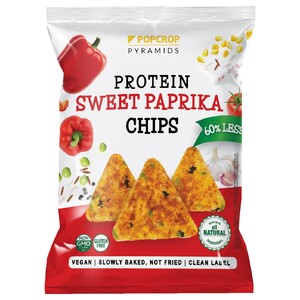 Popcrop Sweet Paprika Protein Pyraminds 60G