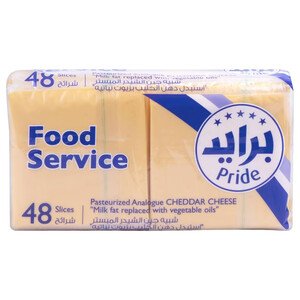 Pride Slices Cheddar Burger 800G