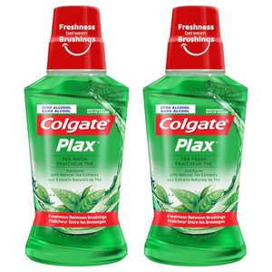Colgate Mouthwash Plax Tea Fresh 250Ml X2