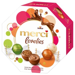 Merci Lovelies Chocolate 185G