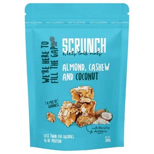 Scrunch Almond Cashew & Coconut Cluster 200G