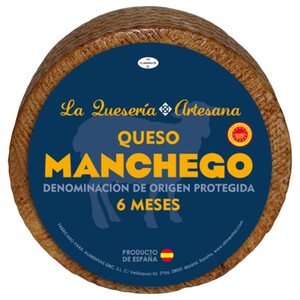 Alimentias La Queseria Artesana Queso Manchego Cheese Aged 6 Months 150G