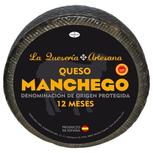 Alimentias La Queseria Artesana Queso Manchego Cheese Aged 12M 150G
