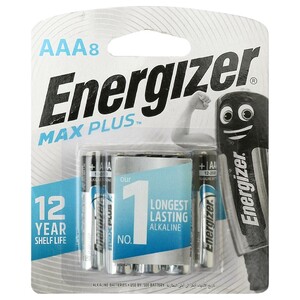 Energizer Battery Max Plus Aaa8