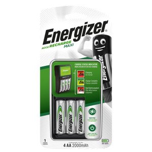 Energizer Battery Charger F/Aa, Aaa & 9V+2Aa Wb2