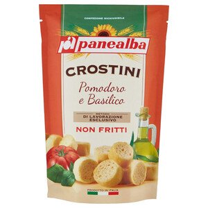 Panealba Crostini Pomodoro E Basilico 100G