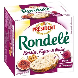 Président Rondele Raisin Fig Walnut 125G