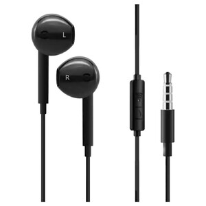 Cokike Earphone C1 Super Bass Stereo Black