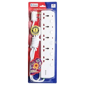 Sirocco Extension Socket 5Way 2M W05s Super