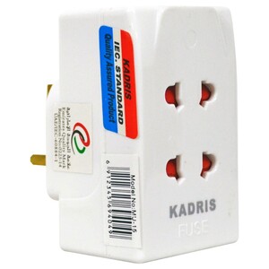 Kadris Travel Adaptor Uk 13 Amp Mu-15