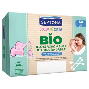Septona Cotton Buds Baby Bio 50 Pieces
