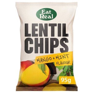 Eat Real Lentil Chips Mango & Mint 95G