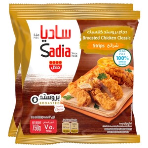 Sadia Broasted Classic Chicken Strips 750G X2
