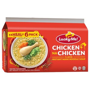 Lucky Me Noodle Chicken 55G X6