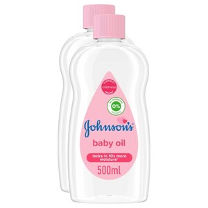 Johnson's Baby Oil 500Ml X2