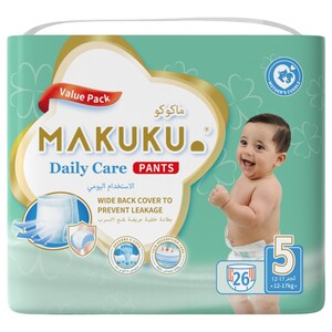 Makuku Diapers Daily Care Pants Size 5 26 Pieces